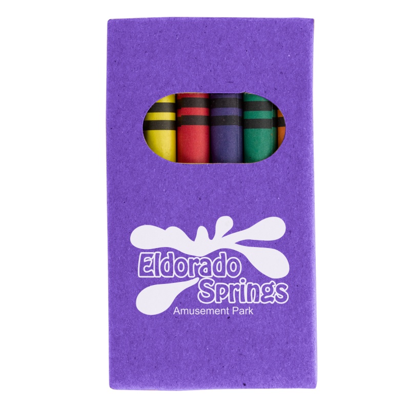 Ensemble de 6 crayons à colorier