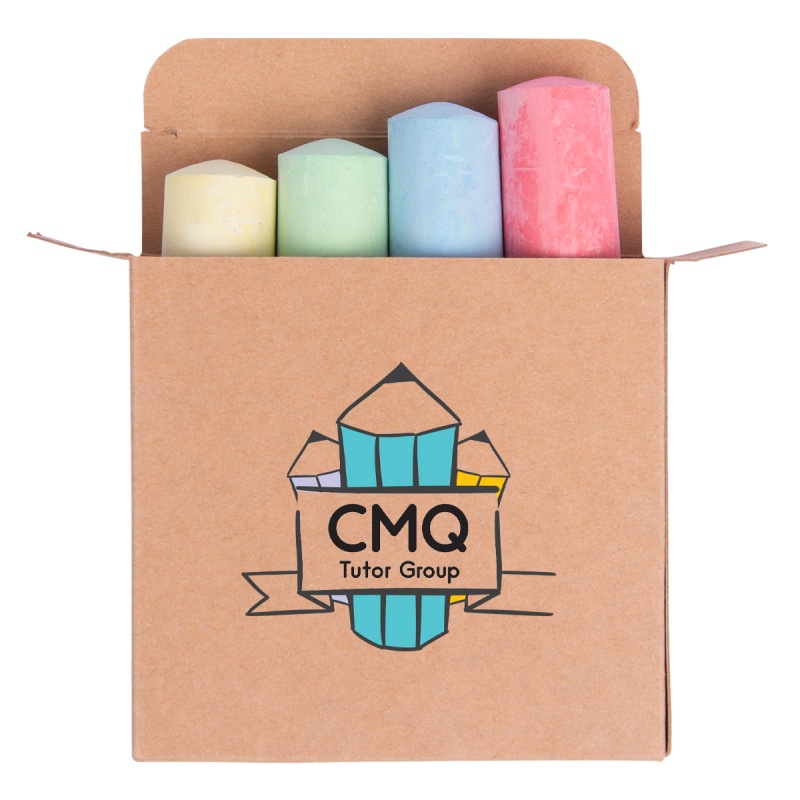 Ensemble de 4 craies à tableau