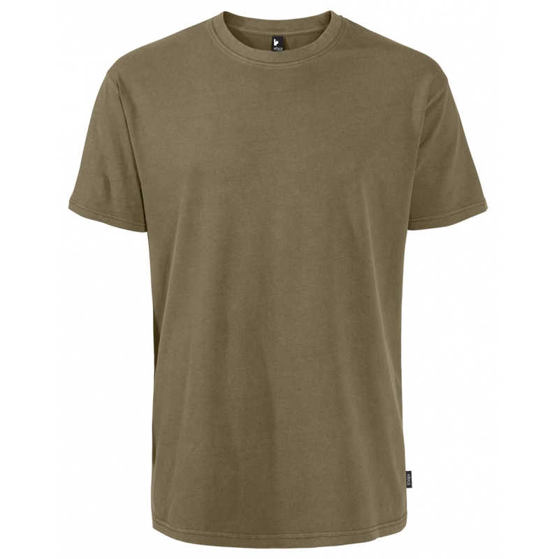 T-shirt à col rond unisexe