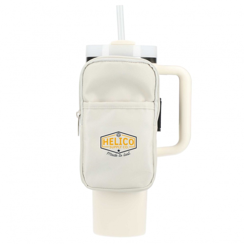 Pochette recyclée pour bouteille d'eau