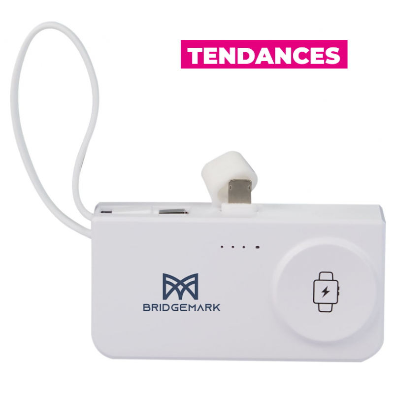 Banque d'alimentation HUE PLUS et chargeur de montre