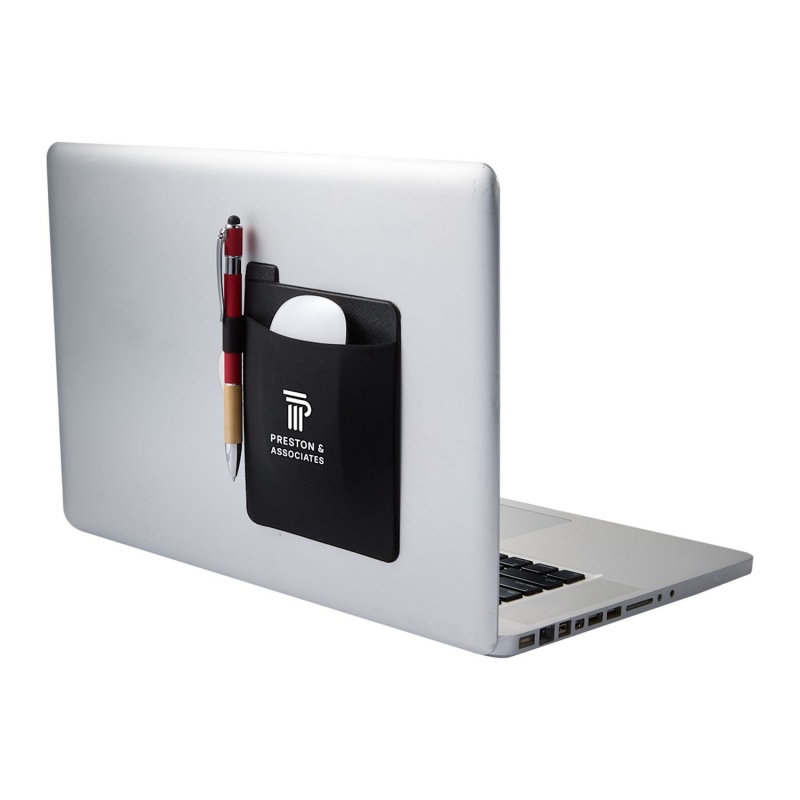 Pochette de transport pour souris avec adhésif