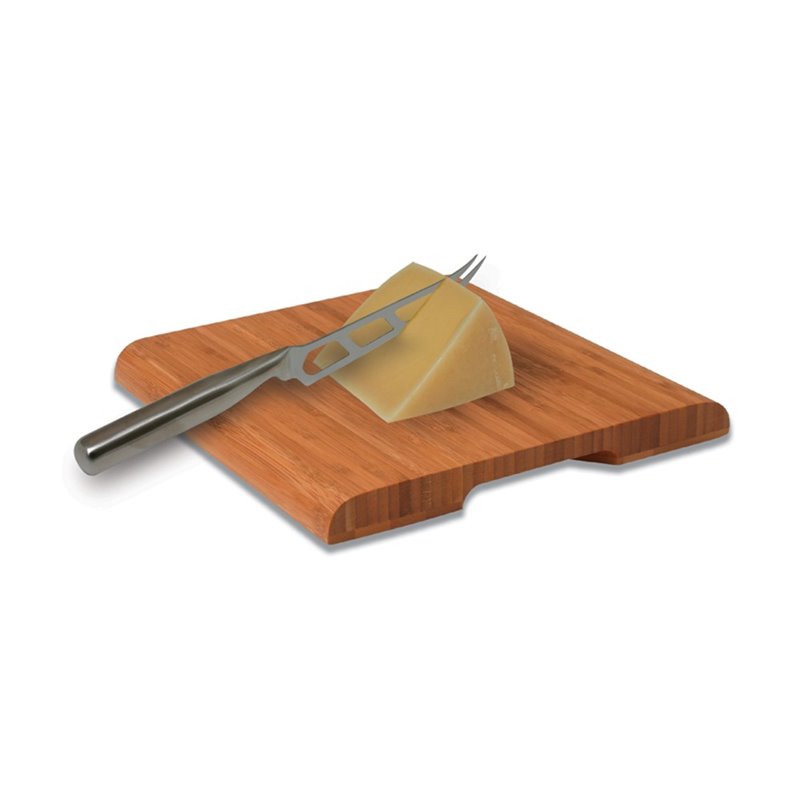 SWISSMAR™ Planche en bambou avec couteau