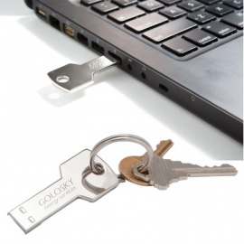 Clé USB en aluminium sous forme de clé