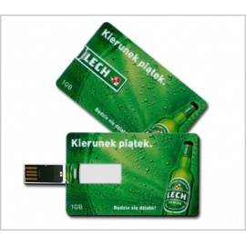 Clé USB en forme de carte de crédit