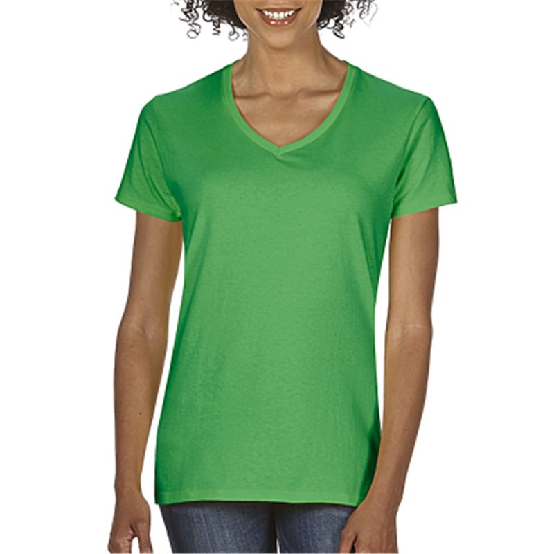 T-shirt GILDAN® Col en V Junior Fit 100 % coton de 8.8 oz